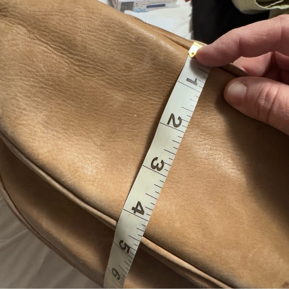 Green Fields Leather Backpack - image 8